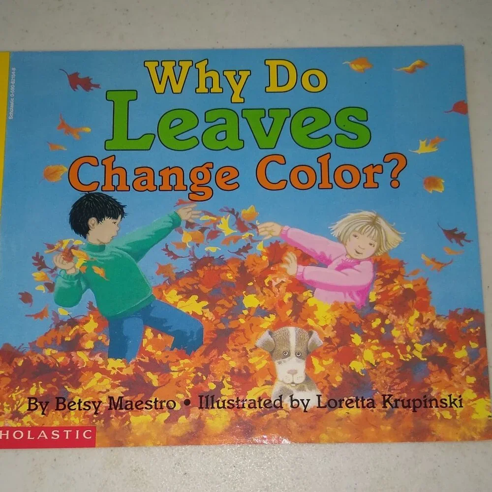 Why do Leaves change Colors? + Apples + Up, up, up it's Apple Picking Time